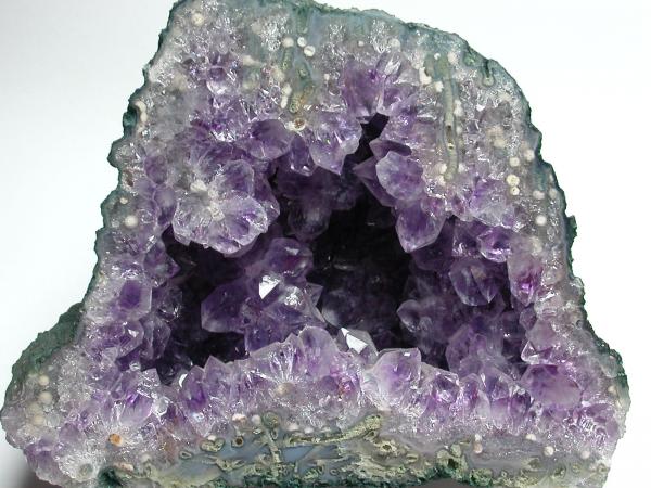 Amethyst with cristobalite - Brazil.JPG