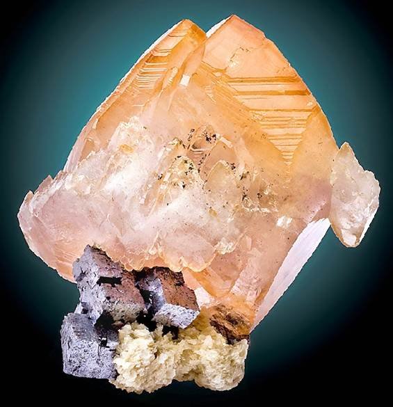 Elmwood Mine Calcite, Galena and Barite.jpg