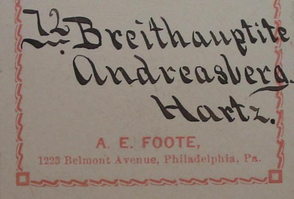 Foote-Etikett (Breithauptit Samson).jpg