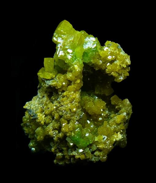 pyromorphite wulfenite les farges 2,7cm.JPG