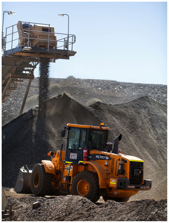 12 - Crushed ore stockpile -  2016.jpg