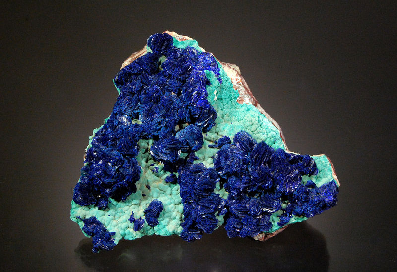 2860 Azurite on Malachite - Morenci Mine, Greenlee County, Arizona.jpg
