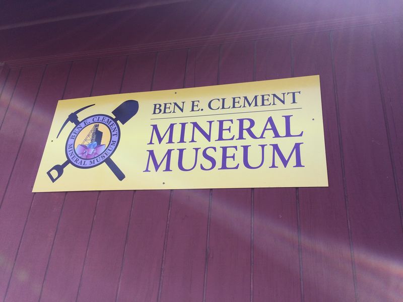 BCMM, Ben Clements Mineral Museum.JPG