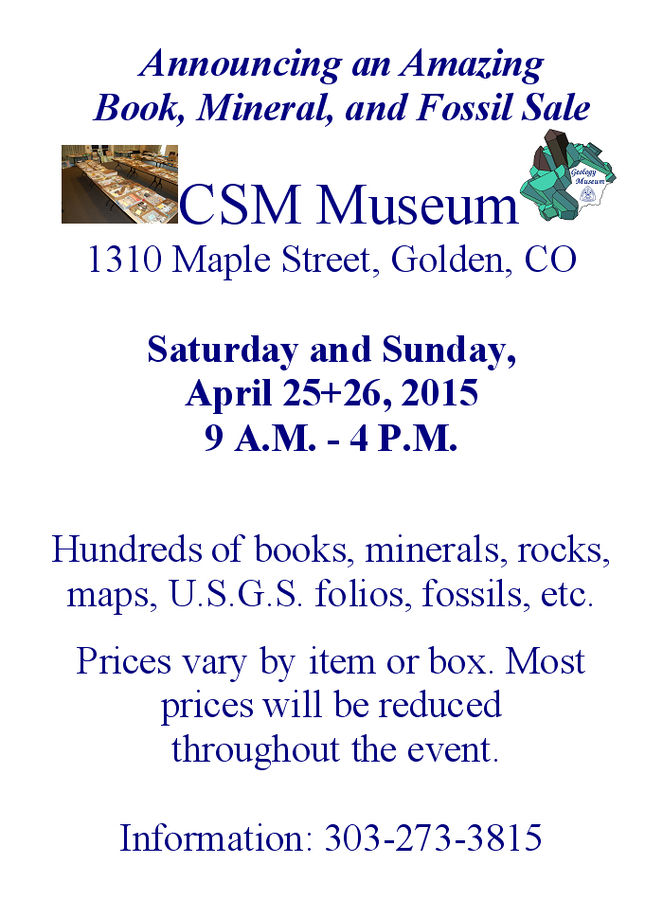 Colorado School of Mines Geology Museum spring sale.jpg.jpg