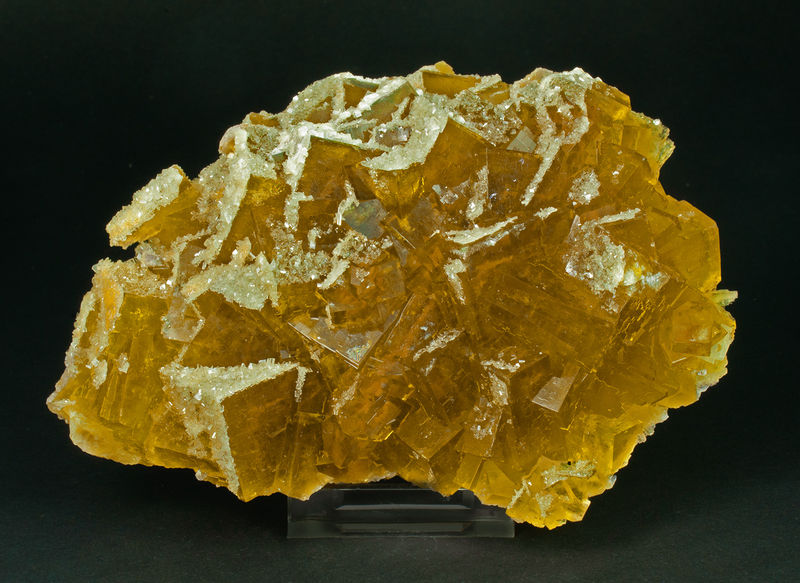 Fluorite with Baryte and Quartz - Moscona Mine_Asturias_Spain.jpg