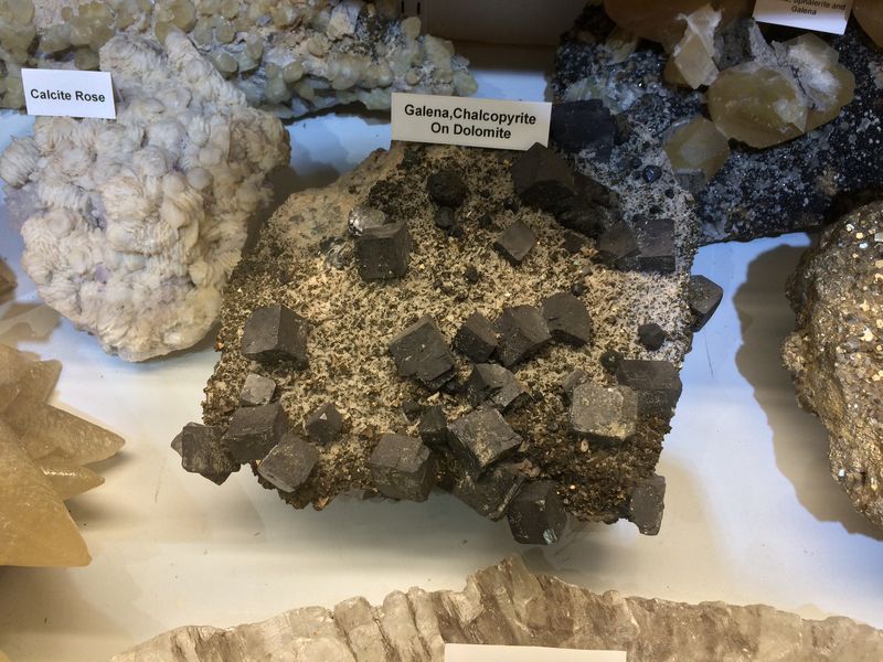 Franklin, RCG, Galena, Chalcopyrite, Dolomite, Tri State Pb-Zn District.JPG