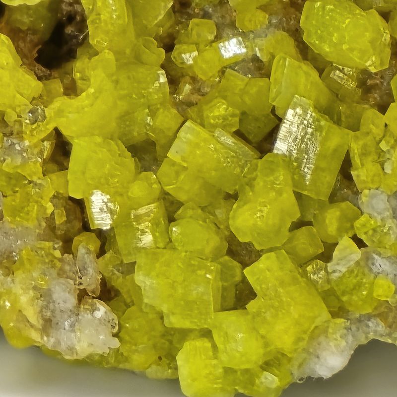 Pyromorphite. Roughton Gill, Caldbeck fells Cumbria.UK Va2.jpg