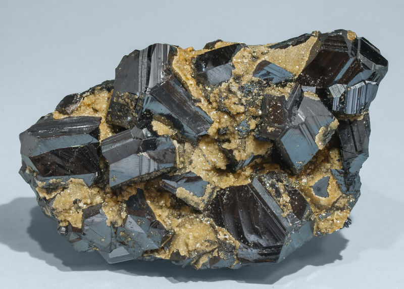 Sphalerite with Siderite - Stan Trg Mine_Kosovska Mitrovica District_Kosovo.jpg