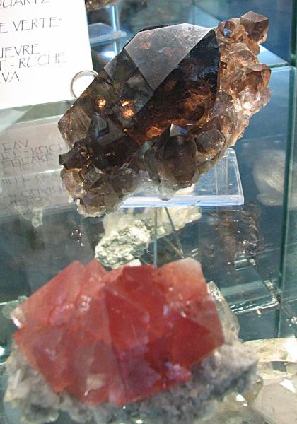 27 - Fluorite, Smokey Quartz, Massif Aiguille Verte.jpg