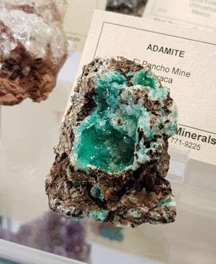 Adamite-Cu Mina El Pancho Oaxaca Collected in 1995.jpg