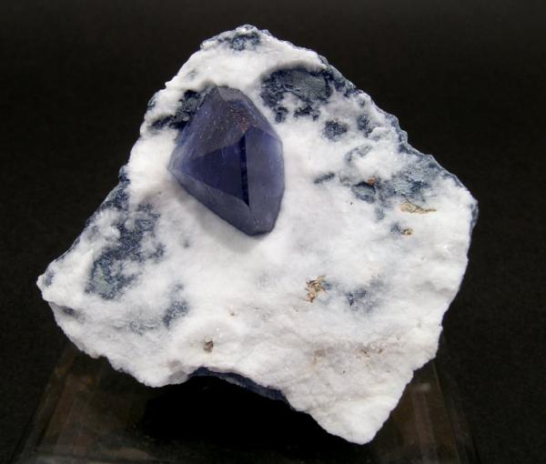 Benitoite - Benitoite Gem Mine San Benito County California USA.jpg