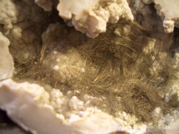 Millerite - Kaser Quarry Ollie Keokuk County Iowa USA.jpg