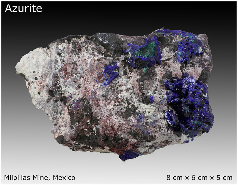 02 - AZURITE ON MATRIX - MILPILLAS - MEXICO - MATRIX VIEW 1.jpg