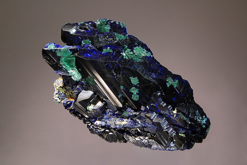 0766 Azurite - Tsumeb Mine, Tsumeb, Otjikoto Region, Namibia.jpg