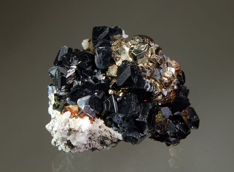 1961 Sphalerite - Camp Bird Mine, Ouray Co., Colorado.jpg