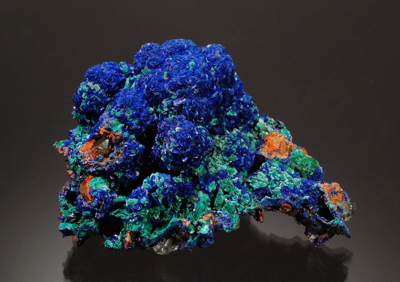 2736 Azurite - M'Cissi, Alnif Cercle, Tinghir Province, Morocco.jpg