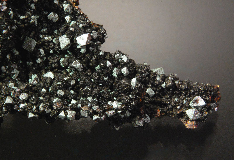 2830 Cuprite on Goethite - Czar Shaft, Bisbee, Cochise Co., Arizona.jpg