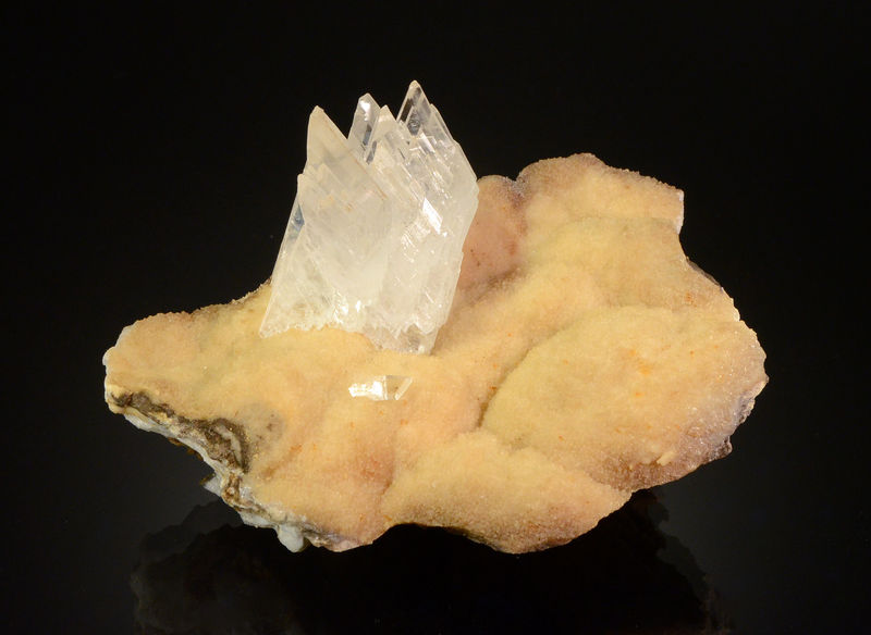 3037 Gypsum on Dolomite - Cavnic, Maramures, Romania.jpg