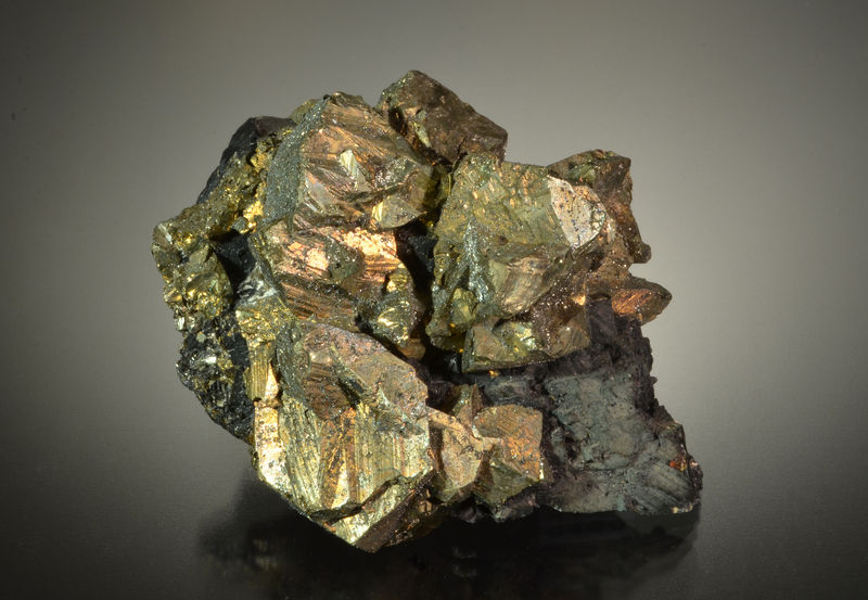 3132 Chalcopyrite - Carmen Lira Mine, Castrovirreyna Prov., Huancavelica, Peru.jpg