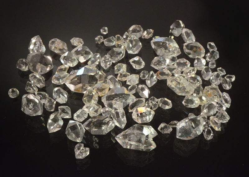 413 Quartz var. Herkimer diamond - Ace of Diamonds Mine, Middleville, Herkimer Co., New York.jpg