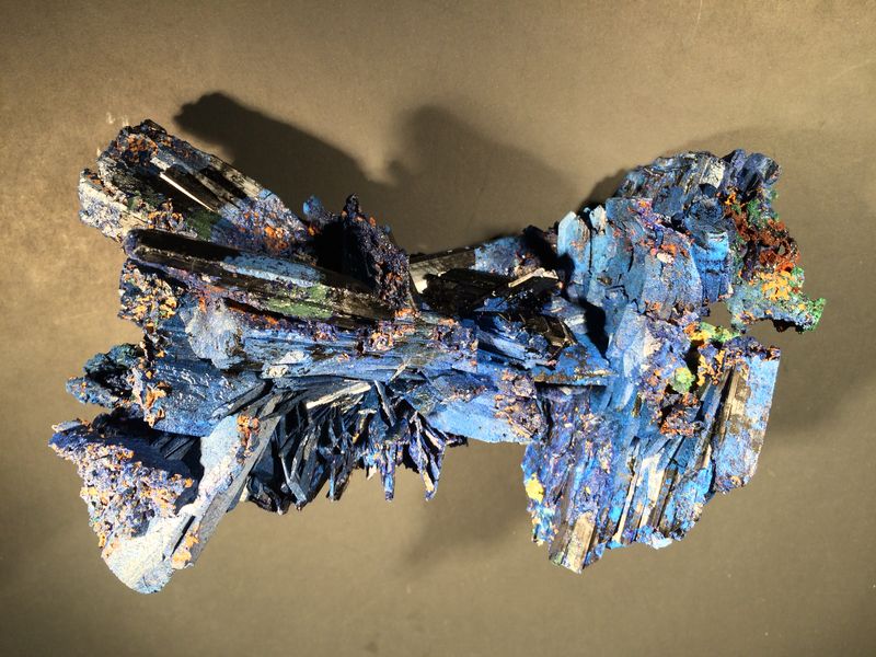 621b. Azurite, Toussit, Jerrada Province, Morocco.JPG