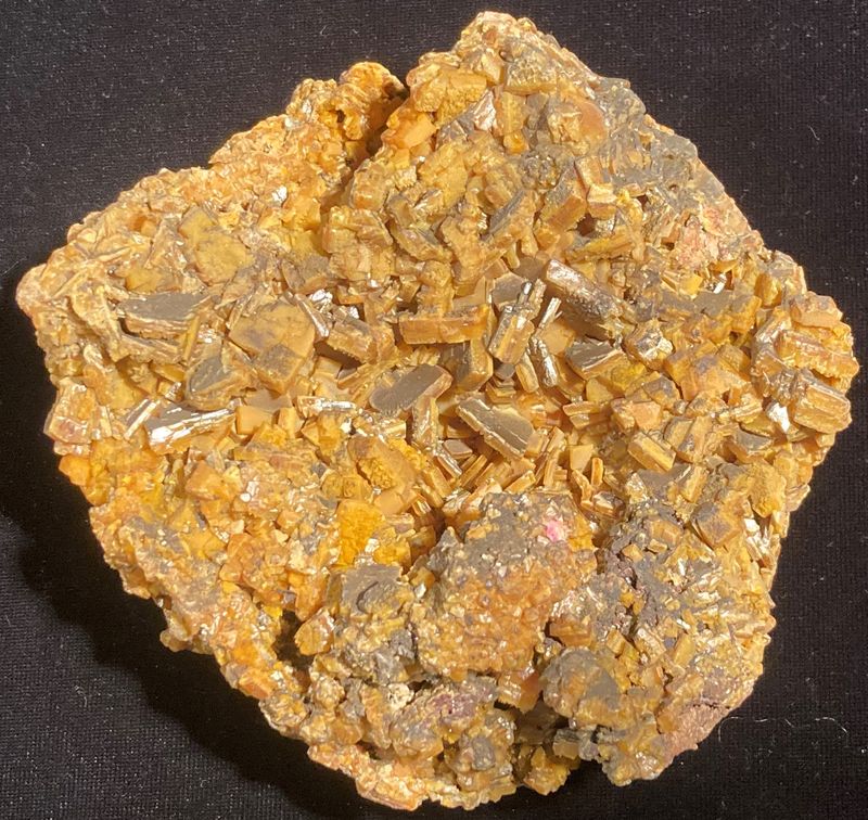 704. Wulfenite, Mežica Mines, Mežica (Miess), Slovenia (22).JPG