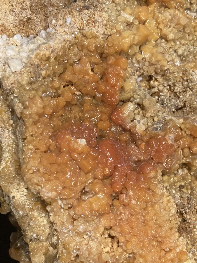 716. Pyromorphite, Bunker Hill Mine, Yreka Mining District, Shoshone County, Idaho, USA (11).JPG