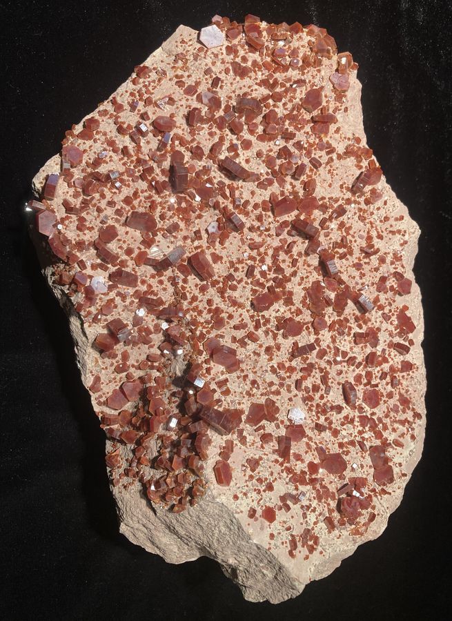 719. Vanadinite, Mibladen, Aït Oufella Caïdat, Midelt Cercle, Midelt Province, Drâa-Tafilalet Region, Morocco (2).JPG