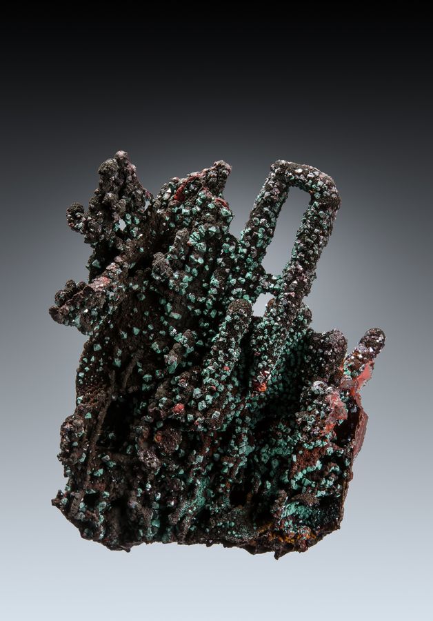 7899 Cuprite peekhole - Copper Queen Mine Bisbee - 9pt6cm - J and G Spann Inv 7899 - Thomas Spann photo_SPA7451.jpg