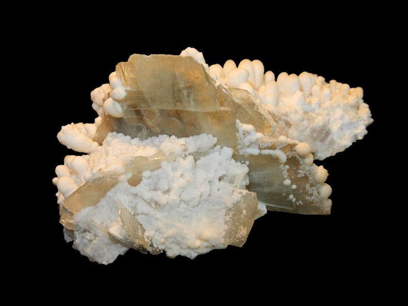 Baryte Azzurra sur Aragonite no 34 - FMF.JPG