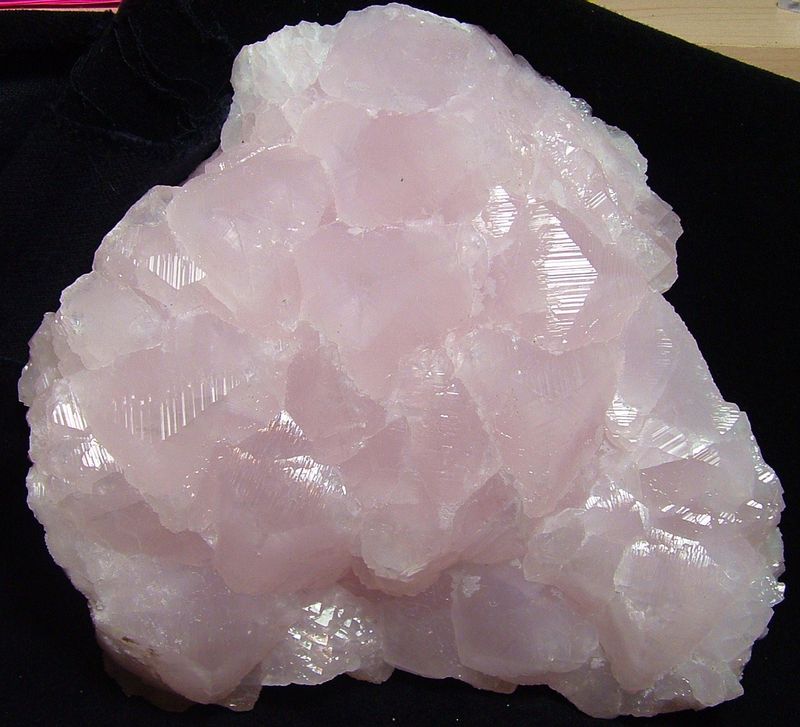 Large Pink Cobalto Calcite Drusy Crystal Mineral Specimen Shaba, Zaire