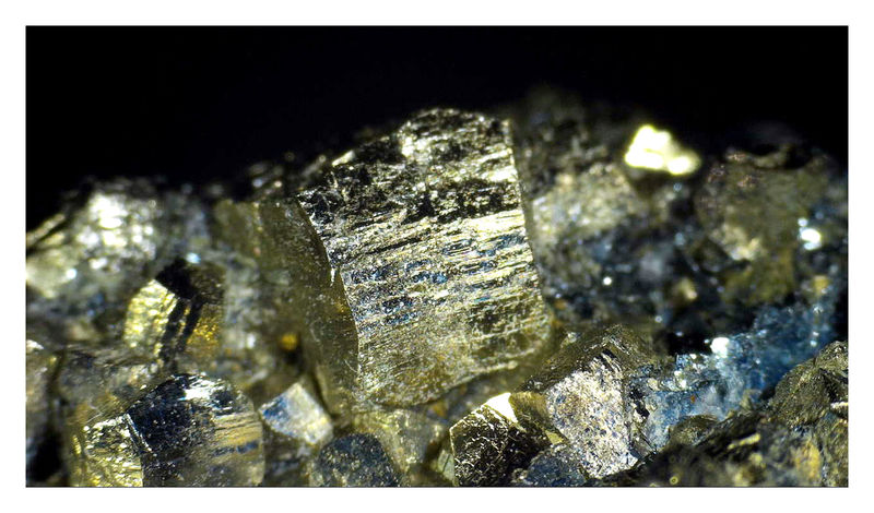 Elba Pyrite with Hematite - small pyrite crystal faces6.jpg