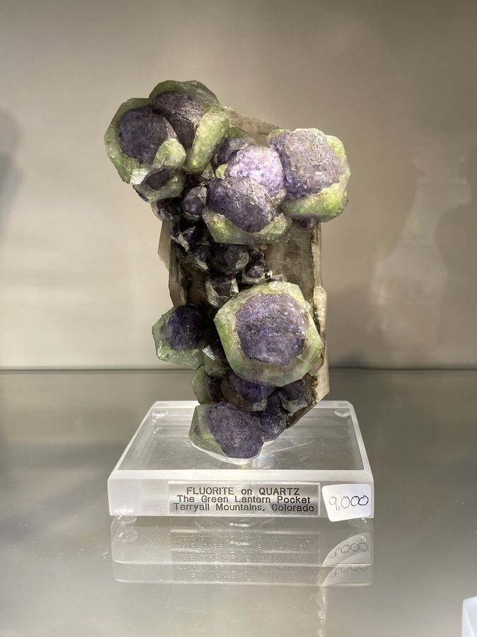 Fluorite, Quartz, Green Lantern Pocket, Tarryall Mtns, CO, USA.JPG