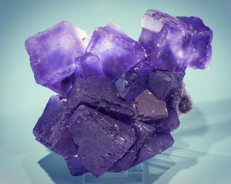 Fluorite with Quartz - La Viesca Mine_Asturias_Spain.jpg