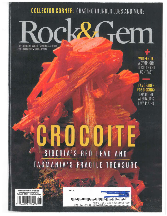 January 2019 article in Rock  Gem magazine on the Alfie Norville University of Arizona Gem and Mineral Museum-1.jpg