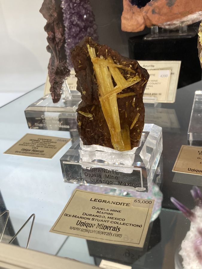 Legrandite, Ojuela Mine, Mexico.JPG