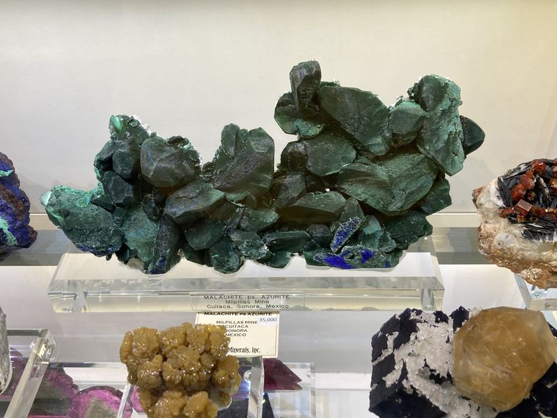 Malachite (ps Azurite), Milpillas, Mexico.JPG