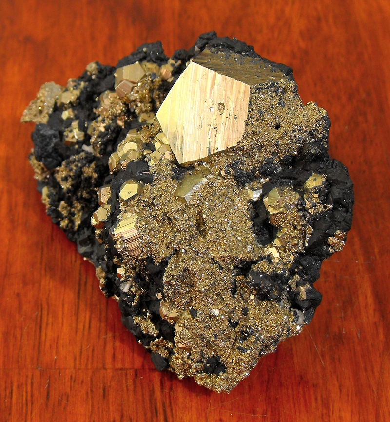 Pyrite with Tetrahedrite 3.jpg