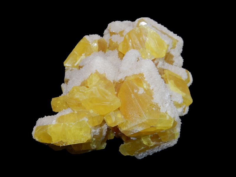 Soufre avec Aragonite no 64 - FMF.JPG