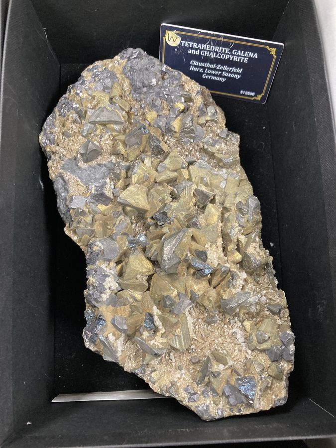 Tetrahedrite, Galena, Chalcopyrite, Germany.JPG