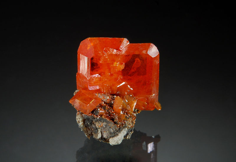TN115 Wulfenite - Red Cloud Mine, La Paz County, Arizona.jpg
