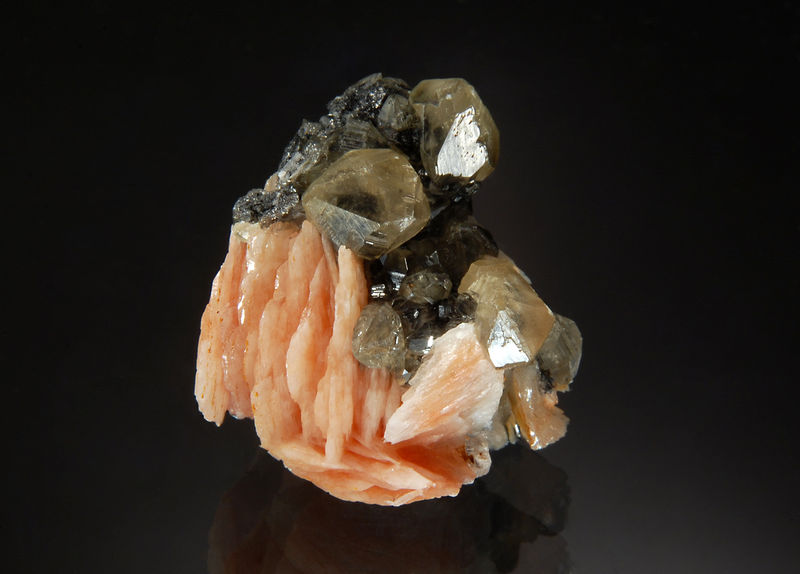 TN658 Cerussite, barite - Mibladen, Midelt Province, Morocco.jpg