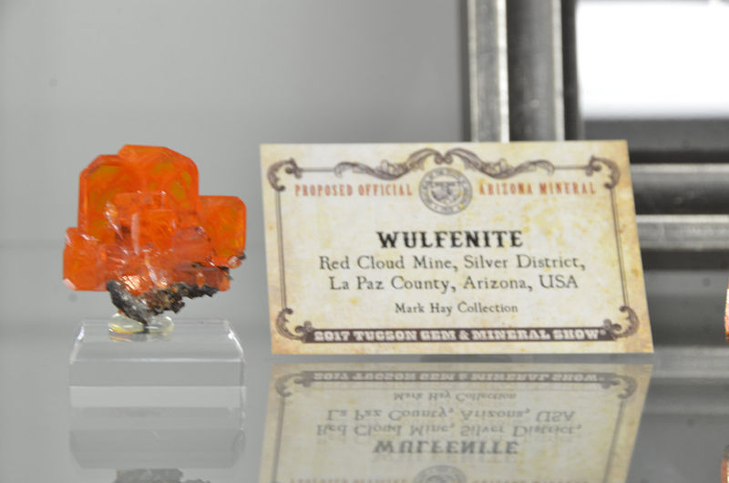 Tucson 2017 - Wulfenite Official Arizona State Mineral (1).jpg