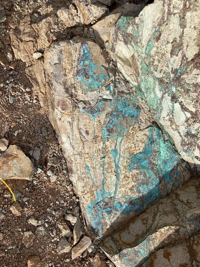 Tucson, copper mineralization.JPG