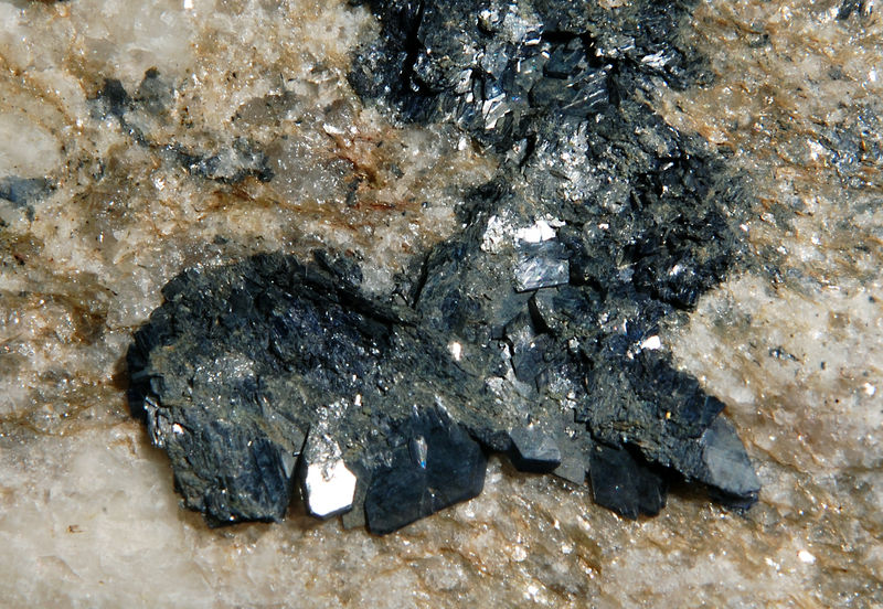 Vivianite - Bessemer City Quarry, Gaston Co., North Carolina.jpg